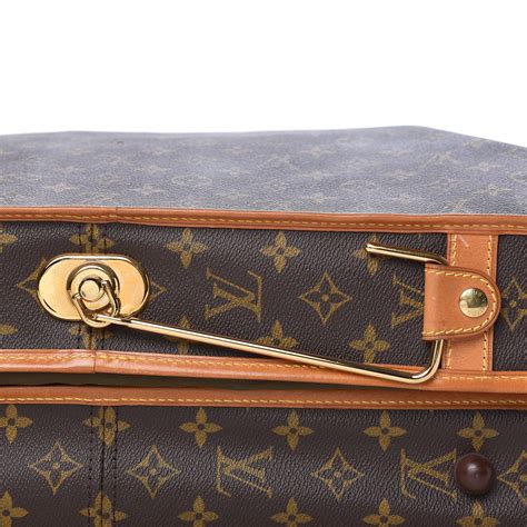 louis vuitton garment bag 4 hangers monogram brown|Louis Vuitton Garment Travel Bag .